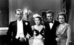 Paul Lukas, Ruth Chatterton, Walter Huston and Mary Astor in Dodsworth.