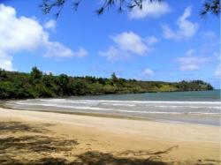 Hanamaulu Beach, where Lee Marvin came ashore in Donovan's Reef