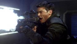 Karl Urban  as Reaper in Doom.