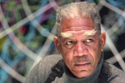 Morgan Freeman in Dreamcatcher. Morgan Freeman in Dreamcatcher.