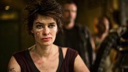 Lena Headey as Ma-Ma in Dredd. Lena Headey as Ma-Ma in Dredd.