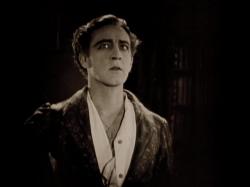 John Barrymore in Dr. Jekyll and Mr. Hyde. John Barrymore in Dr. Jekyll and Mr. Hyde.