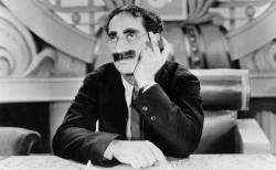 As usual, Groucho steals the show in Duck Soup.