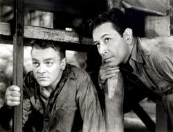 James Cagney and George Raft in Each Dawn I Die.