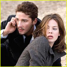 Shia LaBeouf and Michelle Monaghan.