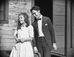 Mildred Davis and Harold Lloyd in An Eastern Westerner.