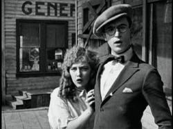 Mildred Davis and Harold Lloyd in An Eastern Westerner