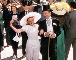Judy Garland and Fred Astaire in Easter Parade. Judy Garland and Fred Astaire in Easter Parade.