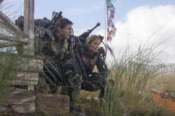 Tom Cruise and Emily Blunt in Edge of Tomorrow. Tom Cruise and Emily Blunt in Edge of Tomorrow.