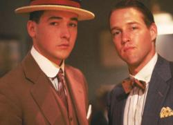 John Cusack and D.B. Sweeney in Eight Men Out. John Cusack and D.B. Sweeney in Eight Men Out.
