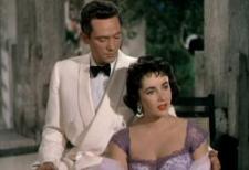 Peter Finch and Elizabeth Taylor.