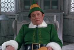 Bob Newhart in Elf.