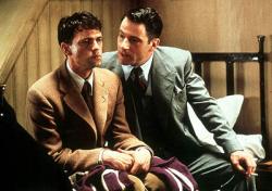 Dougray Scott and Jeremy Northam in Enigma.