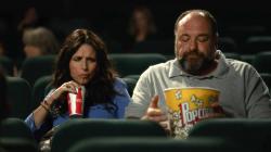 Julia Louis-Dreyfus and James Gandolfini in Enough Said