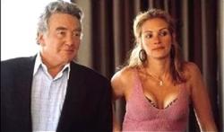 Albert Finney and Julia Roberts in Erin Brockovich. Albert Finney and Julia Roberts in Erin Brockovich.