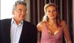 Albert Finney and Julia Roberts in Erin Brockovich.