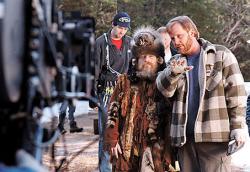 Jeff Daniels writes, directs and stars in Escanaba in da Moonlight. Jeff Daniels writes, directs and stars in Escanaba in da Moonlight.