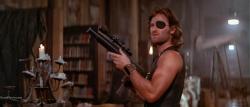 Kurt Russell as Snake Plissken in John Carpenter's Escape from New York.