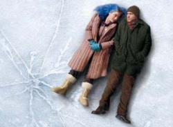 Kate Winslet and Jim Carrey in Eternal Sunshine of the Spotless Mind.