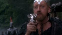 Nicol Williamson as Merlin in Excalibur. Nicol Williamson as Merlin in Excalibur.