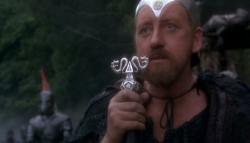 Nicol Williamson as Merlin in Excalibur.