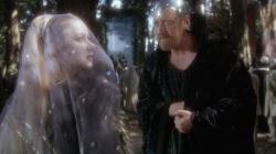 Helen Mirren and Nicol Williamson in Excalibur. Helen Mirren and Nicol Williamson in Excalibur.