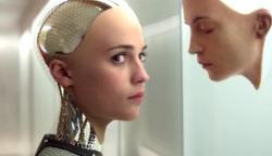 Alicia Vikander in Ex Machina. Alicia Vikander in Ex Machina.
