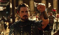 Christian Bale as Moses in Exodus: Gods and Kings. Christian Bale as Moses in Exodus: Gods and Kings.