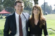 Jason Bateman and Kristen Wiig star in Extract.