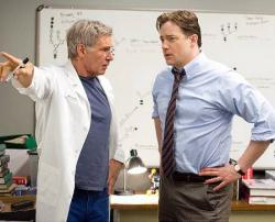 Harrison Ford and Brendan Fraser in Extraordinary Measures.