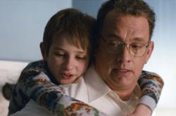 Thomas Horn and Tom Hanks in Extremely Loud and Incredibly Close Thomas Horn and Tom Hanks in Extremely Loud and Incredibly Close