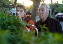 Thomas Horn and Max von Sydow in Extremely Loud and Incredibly Close.