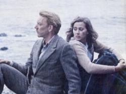 Donald Sutherland and Kate Nelligan in Eye of the Needle. Donald Sutherland and Kate Nelligan in Eye of the Needle.