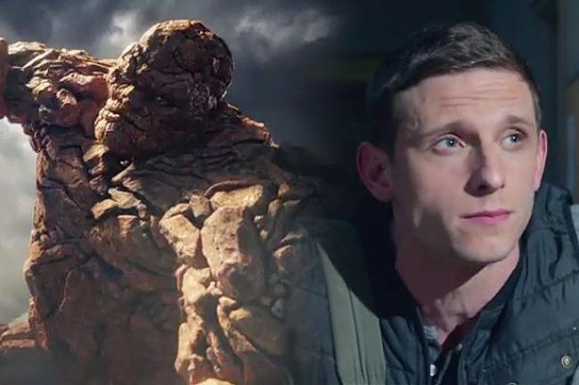 Jamie Bell as Ben Grimm in Fantastic 4 Jamie Bell as Ben Grimm in Fantastic 4