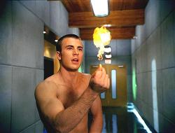 Chris Evans in Fantastic Four. Chris Evans in Fantastic Four.
