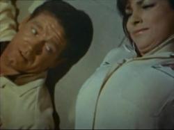 Stephen Boyd and Raquel Welch in Fantastic Voyage.