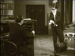 Edmund Breon and Rene Navarre in Fantomas - In the Shadow of the Guillotine. Edmund Breon and Rene Navarre in Fantomas - In the Shadow of the Guillotine.