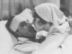 Gary Cooper and Helen Hayes in Ernest Hemingway's A Farewell to Arms. Gary Cooper and Helen Hayes in Ernest Hemingway's A Farewell to Arms.