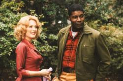 Julianne Moore and Dennis Haysbert in Far From Heaven.