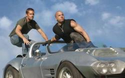 Paul Walker, Vin Diesel and a sweet car, that out performs them.