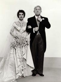 Elizabeth Taylor and Spencer Tracy in Father of the Bride