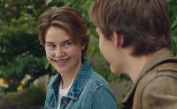 Shailene Woodley and Ansel Elgort in The Fault in our Stars.
