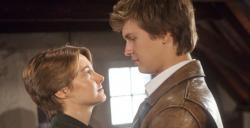 Shailene Woodley and Ansel Elgort in The Fault in Our Stars