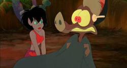 Crysta and Batty Koda. Crysta and Batty Koda.