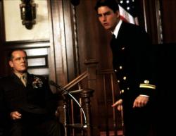 Jack Nicholson and Tom Cruise in A Few Good Men. Jack Nicholson and Tom Cruise in A Few Good Men.