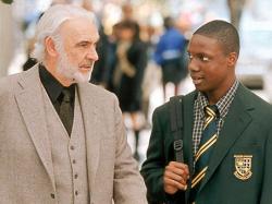 Sean Connery and Robert Brown in Finding Forrester. Sean Connery and Robert Brown in Finding Forrester.