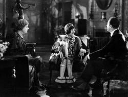 Helen Dunbar, Gloria Swanson, and Eugene O'Brien in Fine Manners. Helen Dunbar, Gloria Swanson, and Eugene O'Brien in Fine Manners.