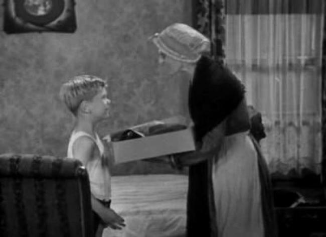 Jackie Cooper and Joy Winthrop in The First Seven Years. Jackie Cooper and Joy Winthrop in The First Seven Years.