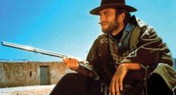 Clint Easwood in A Fistful of Dollars.