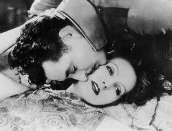 John Gilbert and Greta Garbo, the greatest silent movie lovers.  